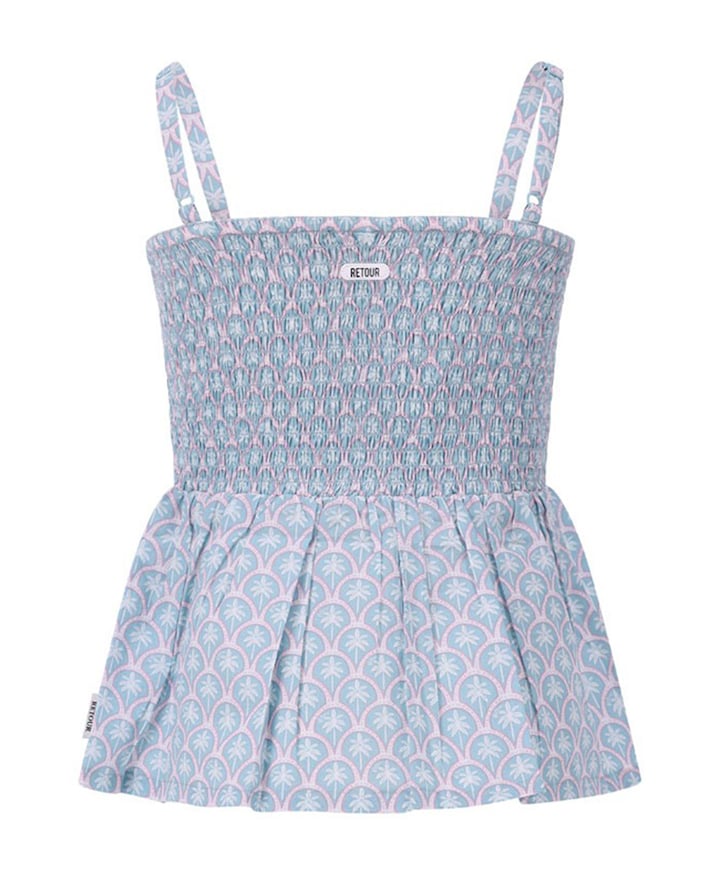 Meisjes top blauw