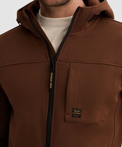 Heren vest bruin