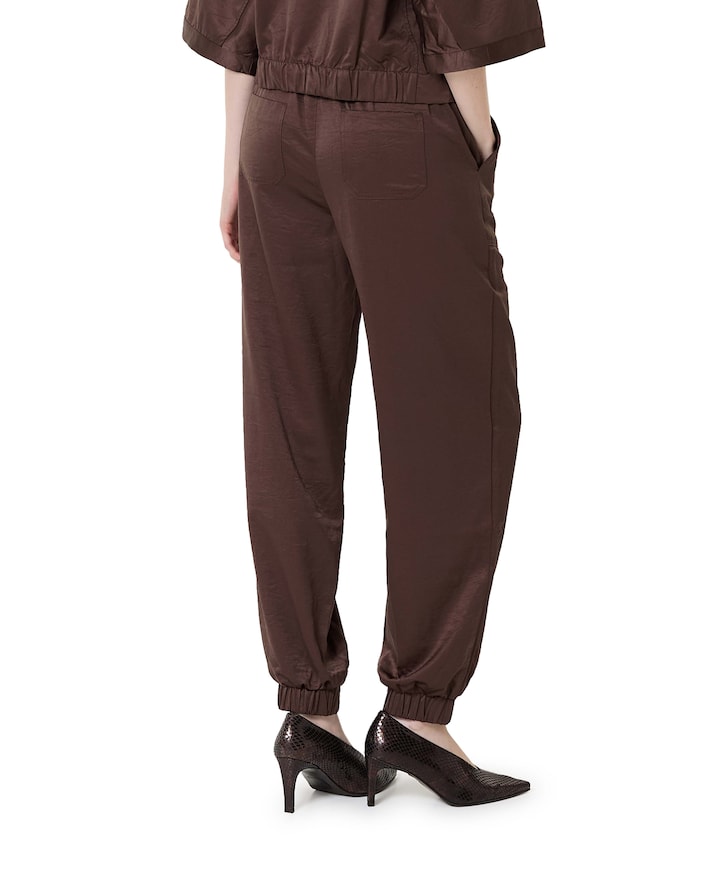 Jogger-Fit dames broek bruin