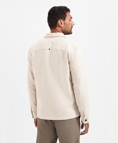 Heren overshirt beige