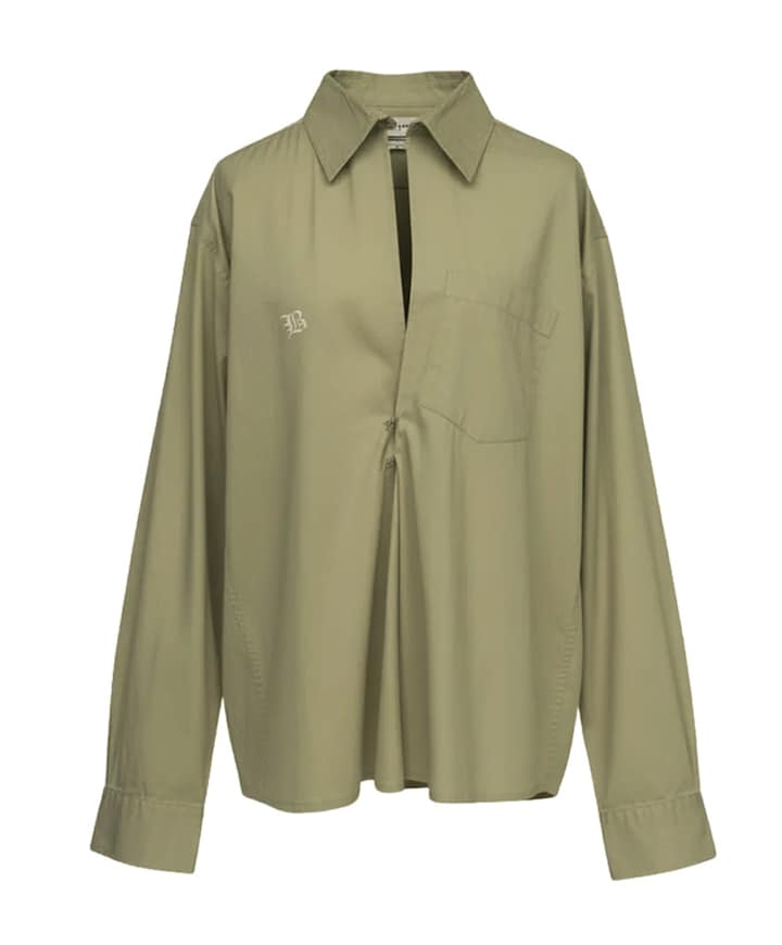 Dames blouse groen