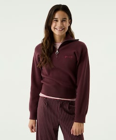 Meisjes trui bordeaux