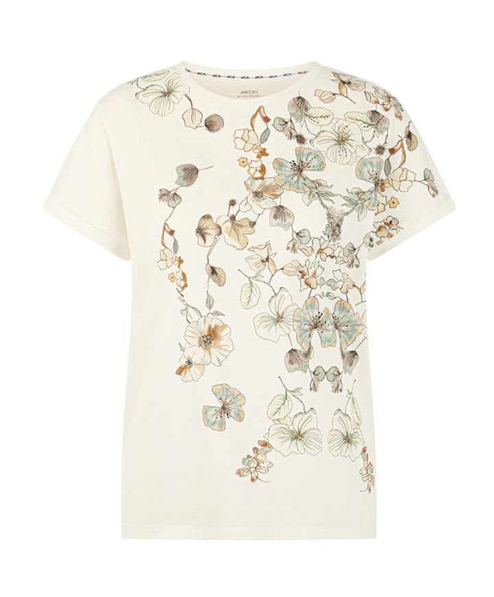 Dames T-shirt ecru