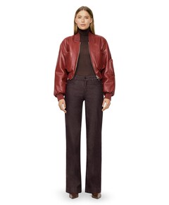 DREAM WIDE dames jeans bruin