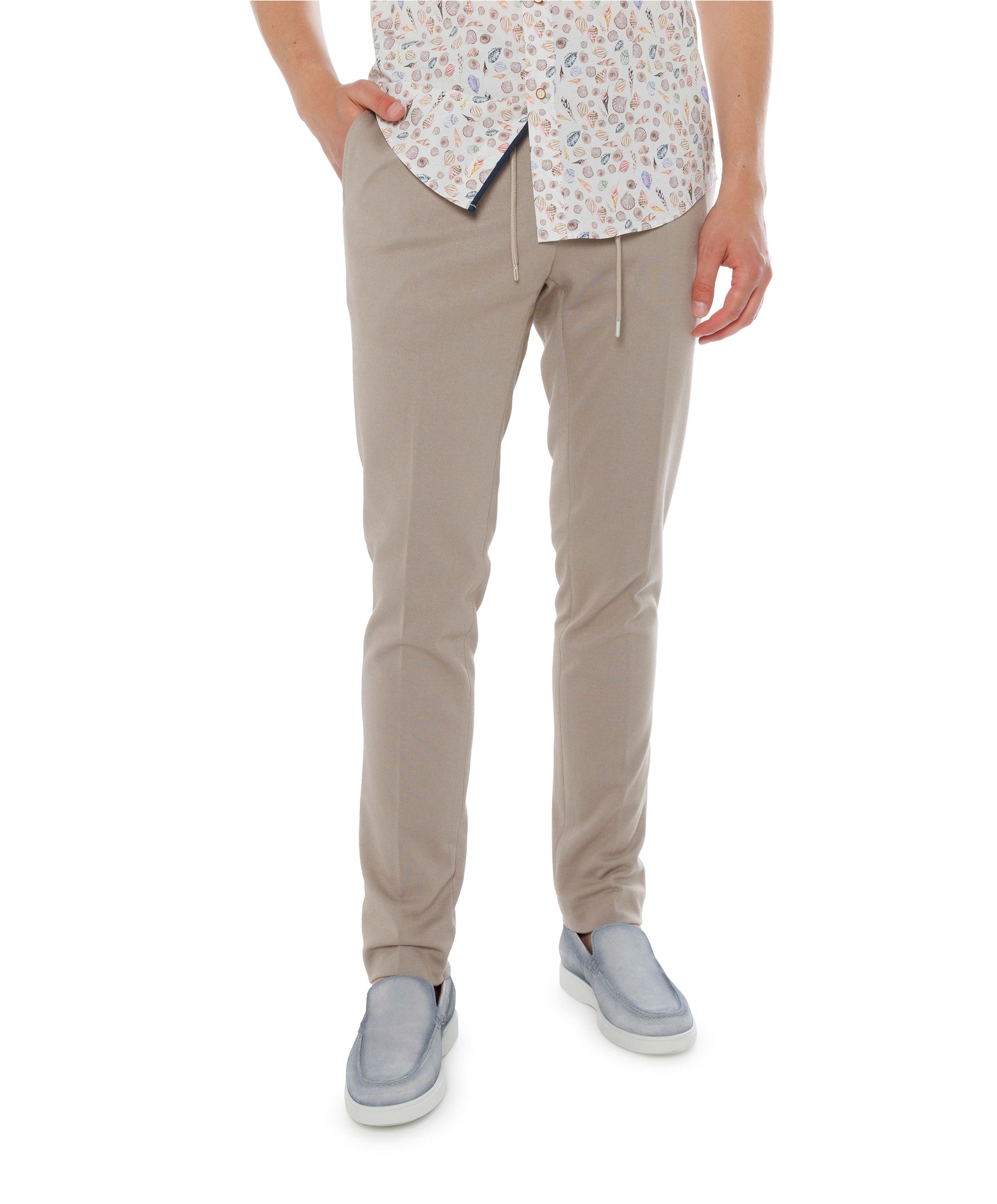 Chino Blue Industry heren broek beige