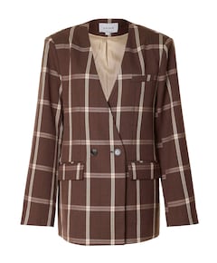 Dames blazer bruin