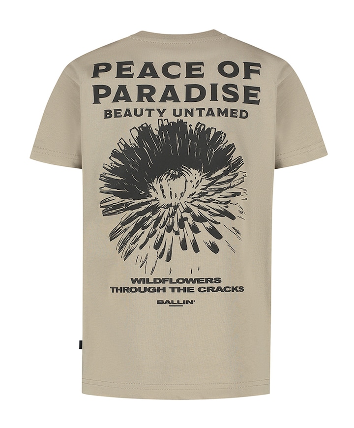 Jongens t-shirt beige