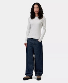 Dames longsleeve grijs