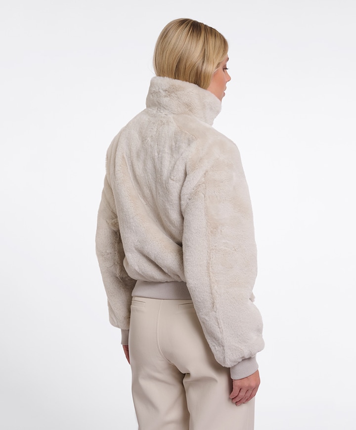 Dames jas beige