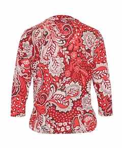 Dames longsleeve rood