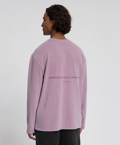 Heren longsleeve roze