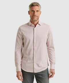Heren overhemd lange mouw roze