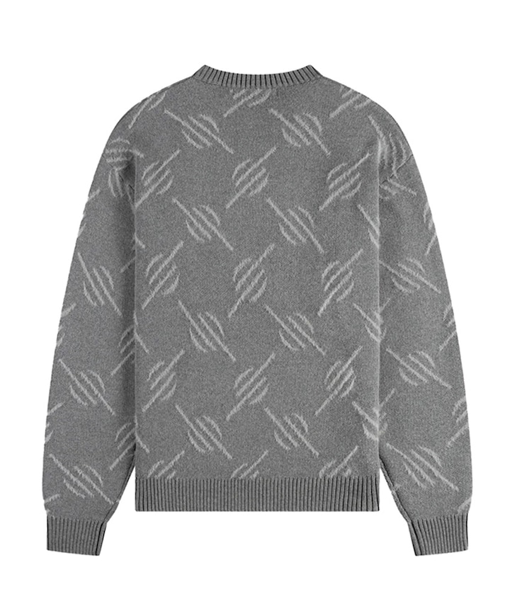 Heren sweater grijs