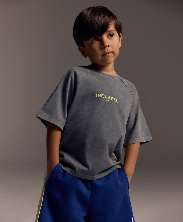 Uniseks t-shirt grijs