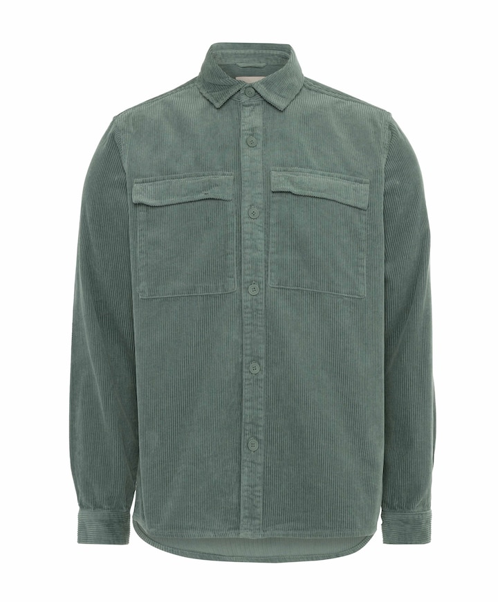 Heren overshirt groen