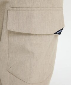 STONE DUAL CARGO heren broek beige