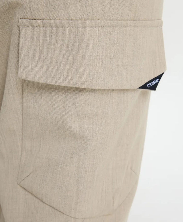 STONE DUAL CARGO heren broek beige