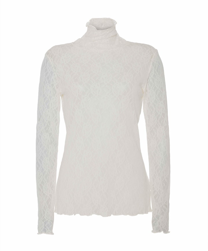 Dames top ecru
