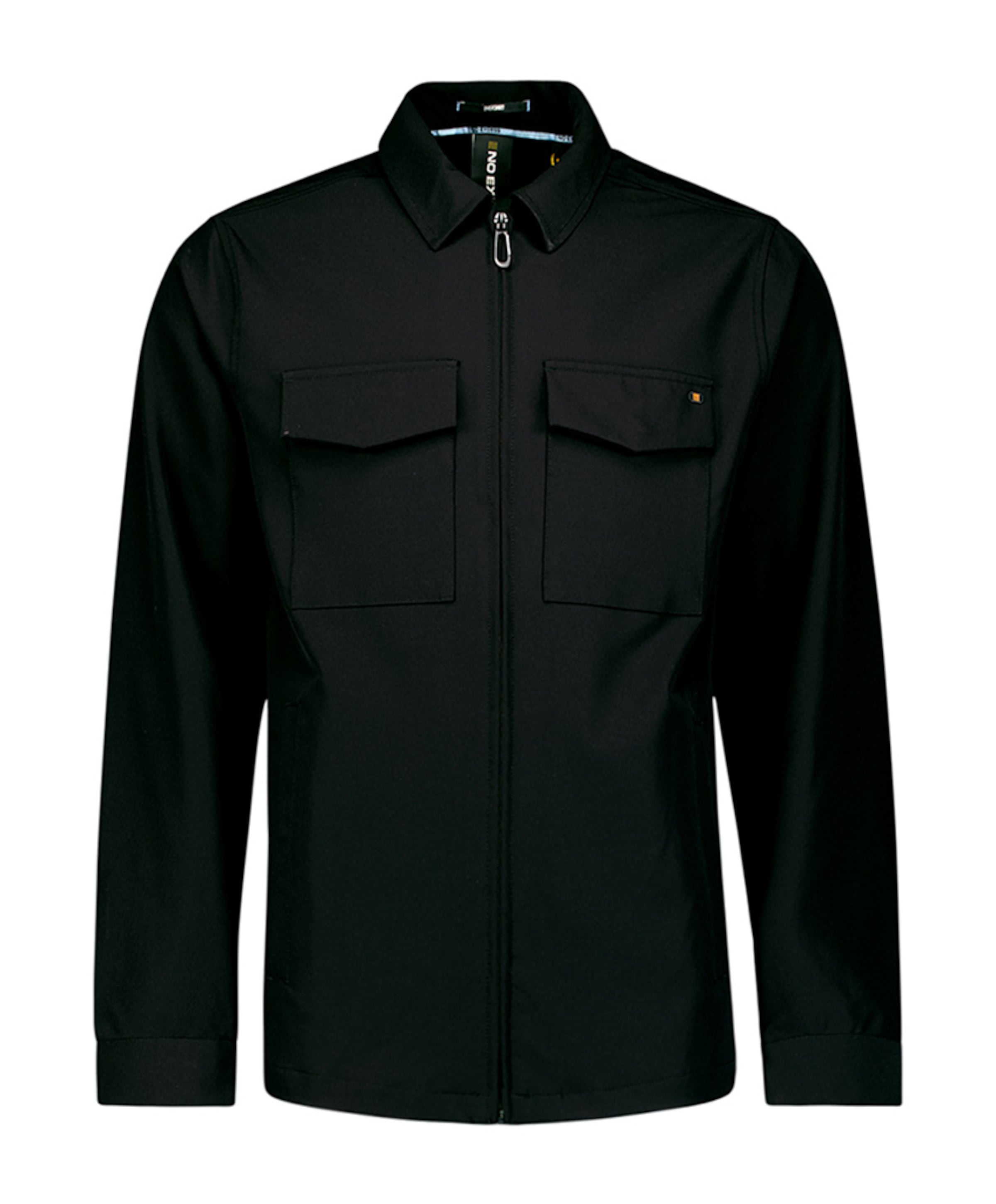 Heren overshirt zwart