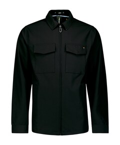 Heren overshirt zwart