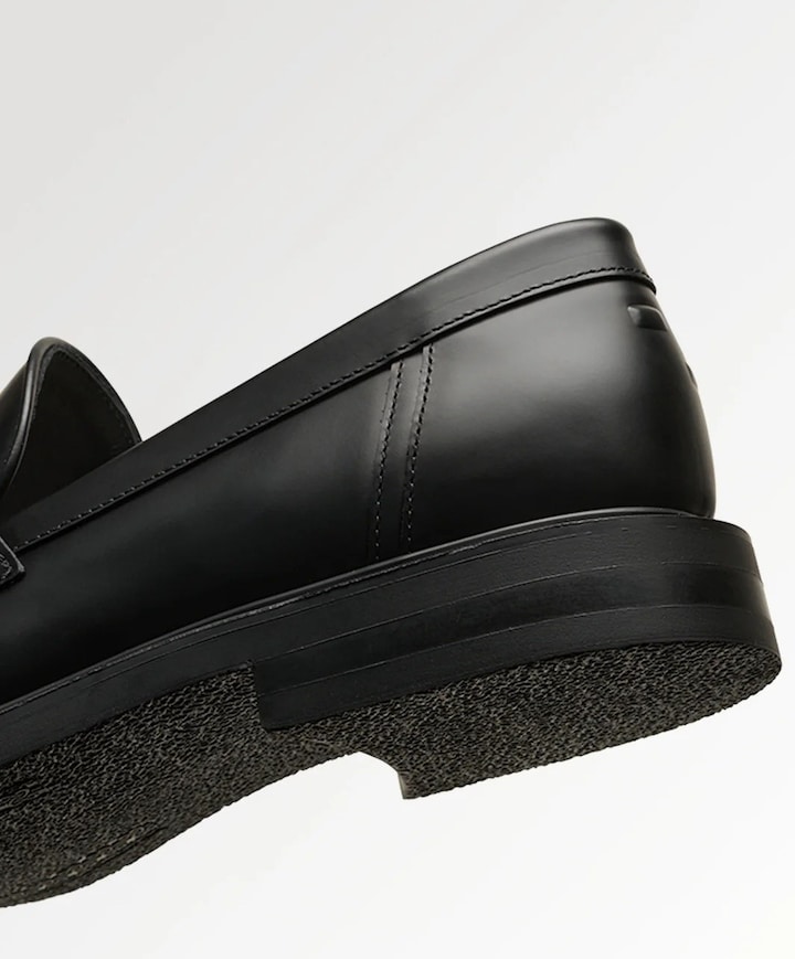 Loafer Polido Minimum Matte heren mocassins zwart