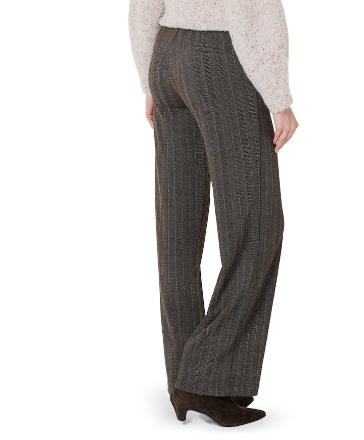 FQBONNIE-PANTS dames broek bruin