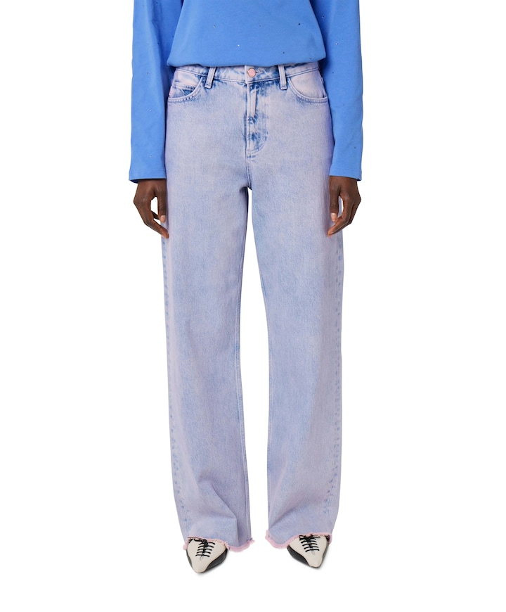 Zoe Boyfriend dames jeans blauw
