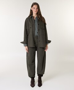 Dames spijkerjas  groen