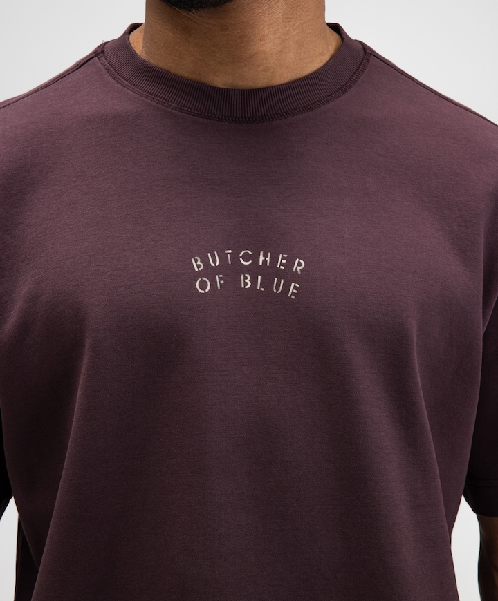 Heren T-shirt paars