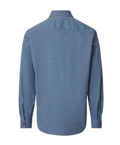 Heren overshirt blauw