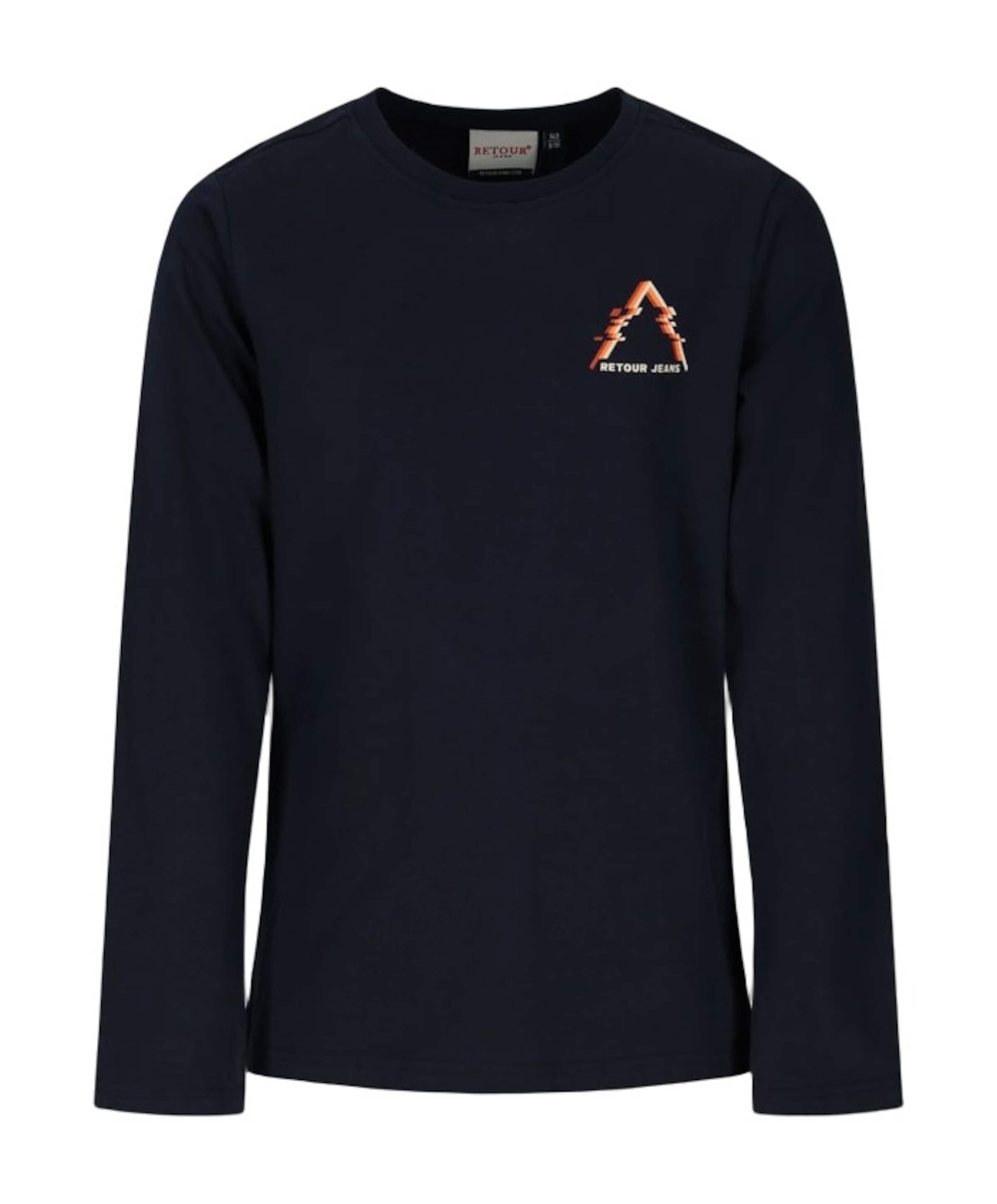 Jongens longsleeve blauw