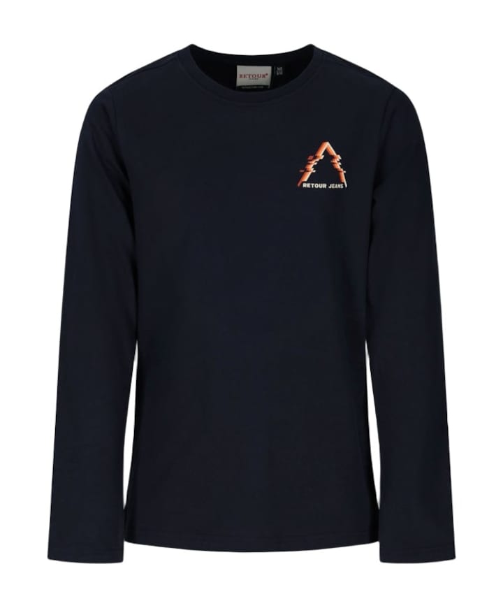 Jongens longsleeve blauw