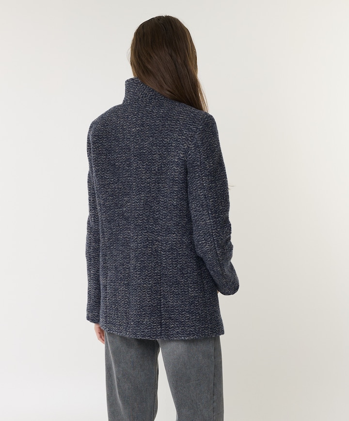 Dames jas blauw