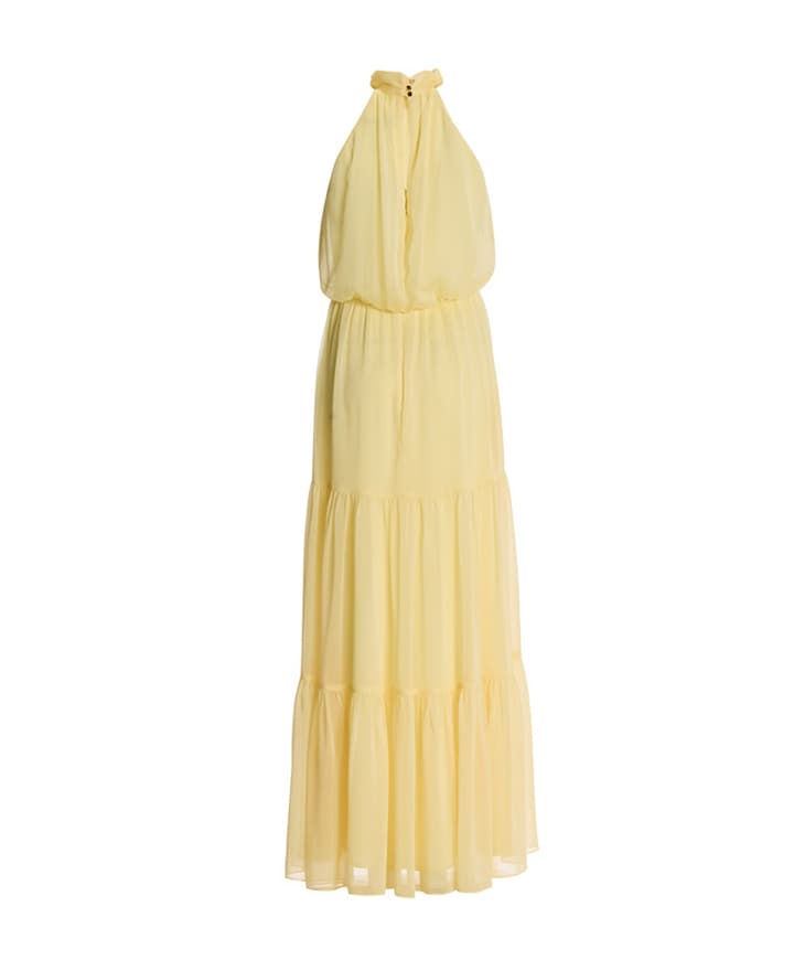 Dames jurk geel