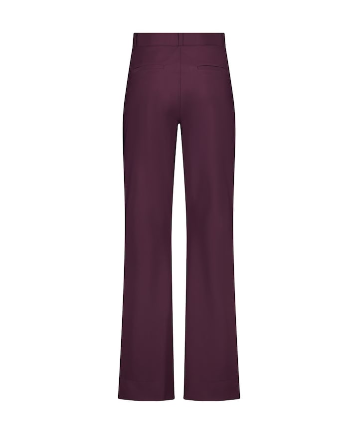 Flair bonded dames broek bordeaux