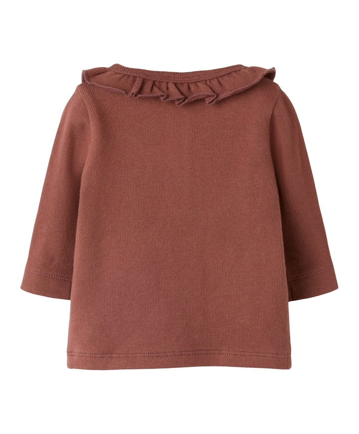 Meisjes trui bordeaux