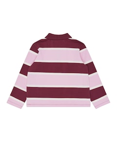 Meisjes polo bordeaux