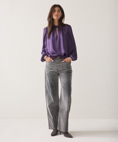 Dames blouse paars
