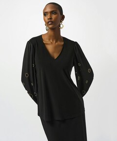 Blouse zwart