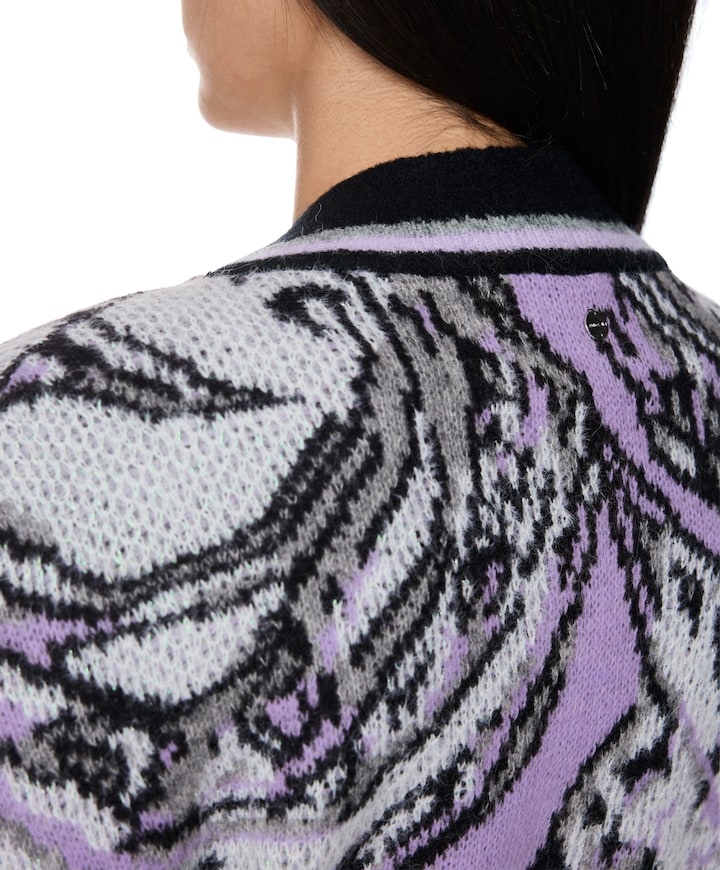 Dames vest multicolor