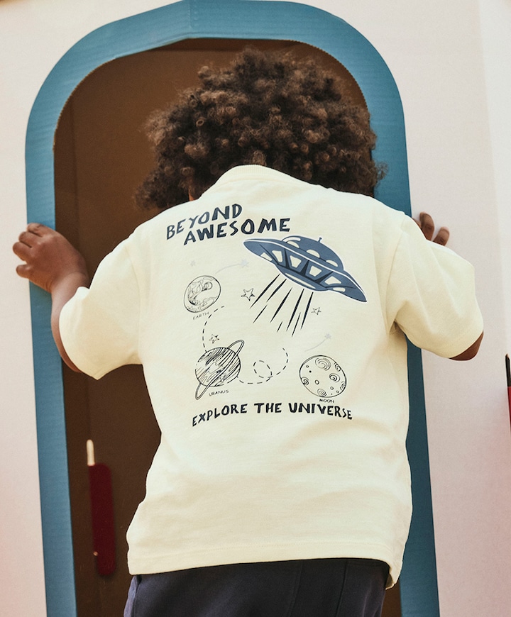 Jongens T-shirt geel