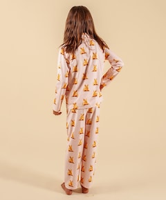 Meisjes pyjamaset roze