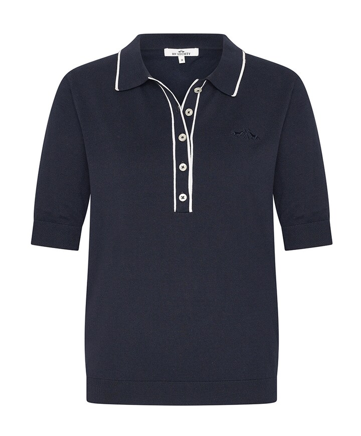 Polo blauw