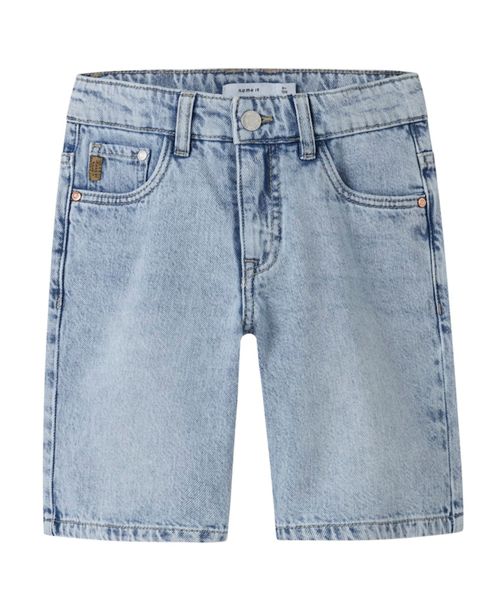 NKMRYAN REG L DNM 6750-DM NO jongens korte broek blauw