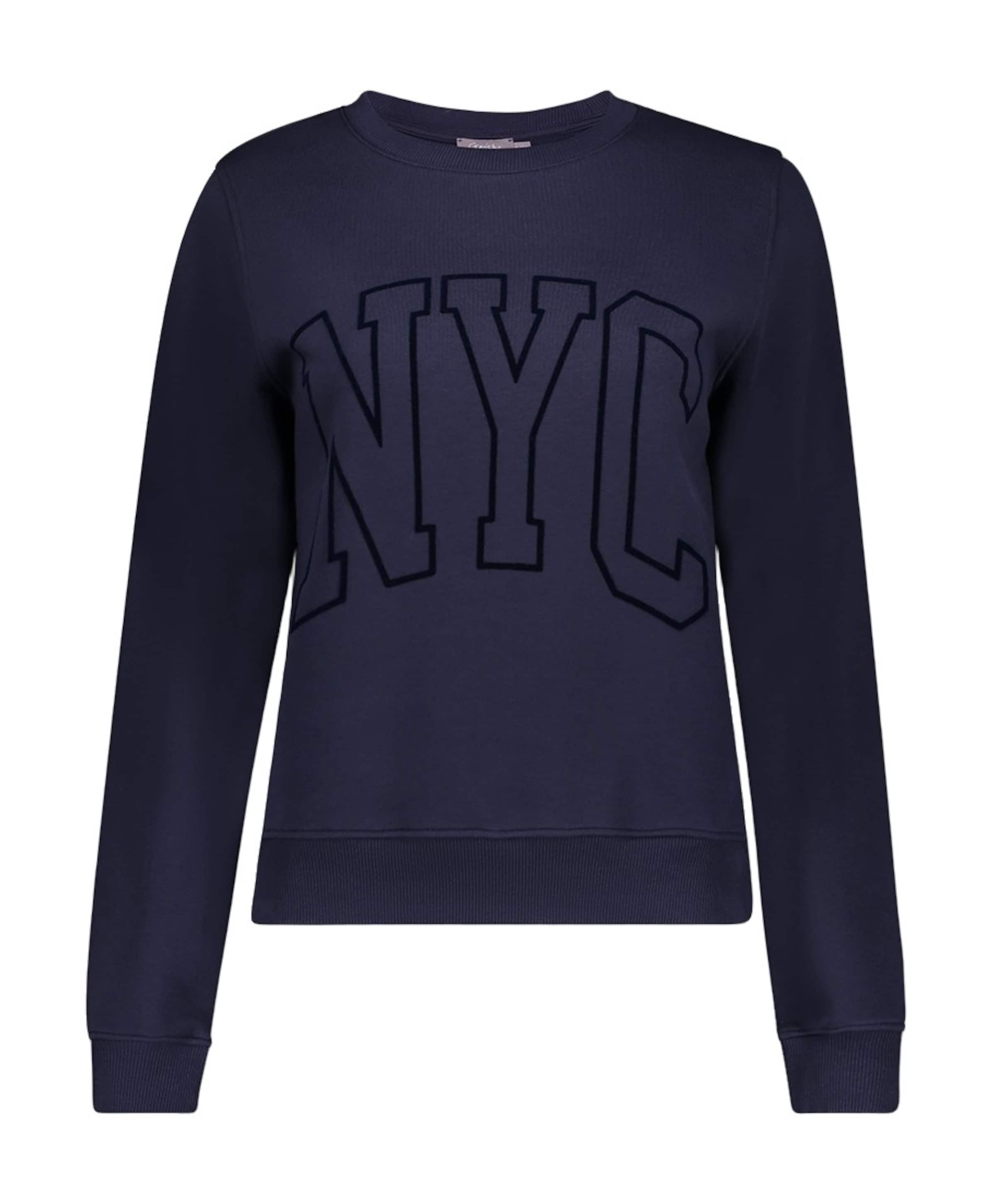 Dames sweater blauw