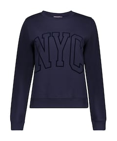 Dames sweater blauw