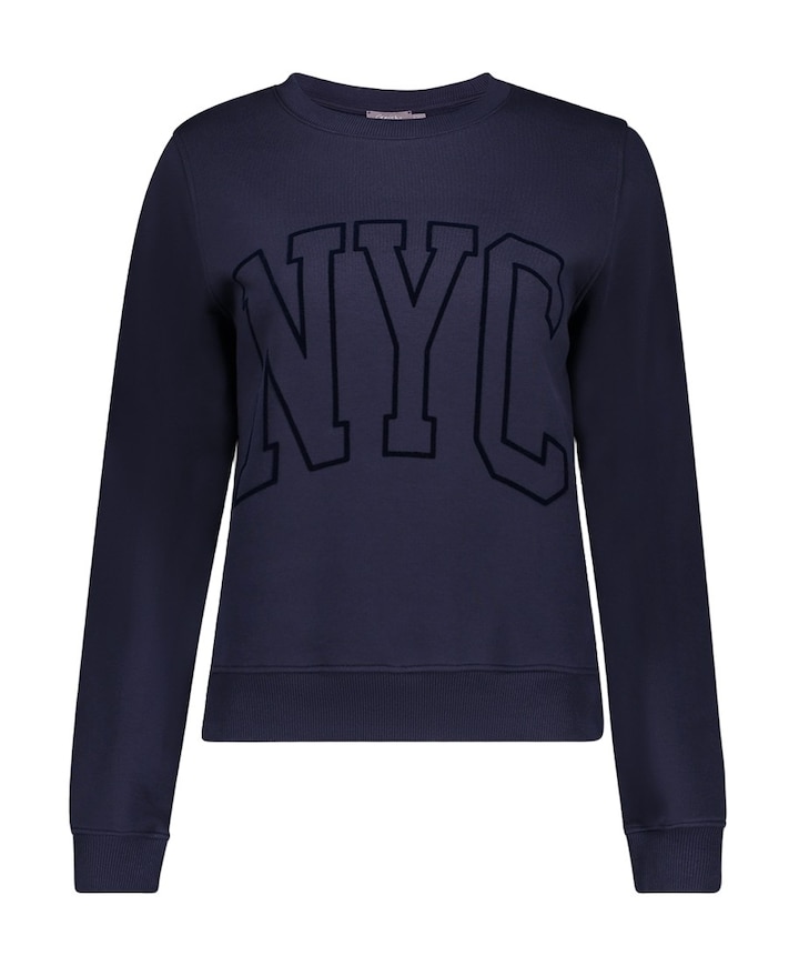 Dames sweater blauw
