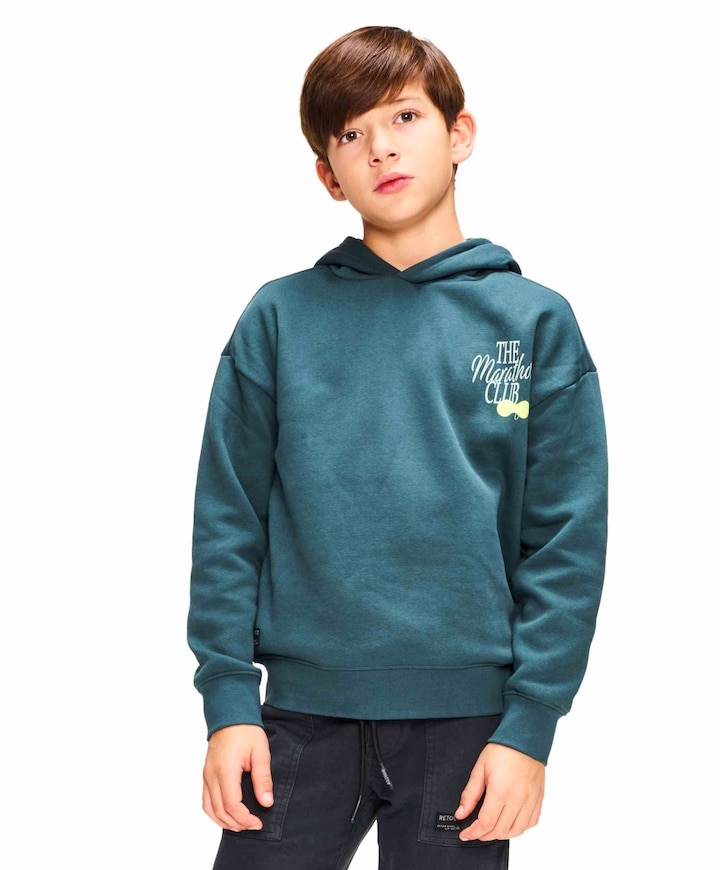 Jongens hoodie groen