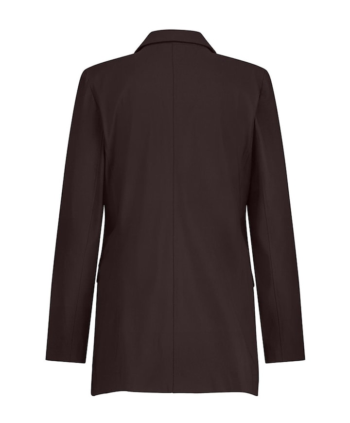 Dames blazer bruin