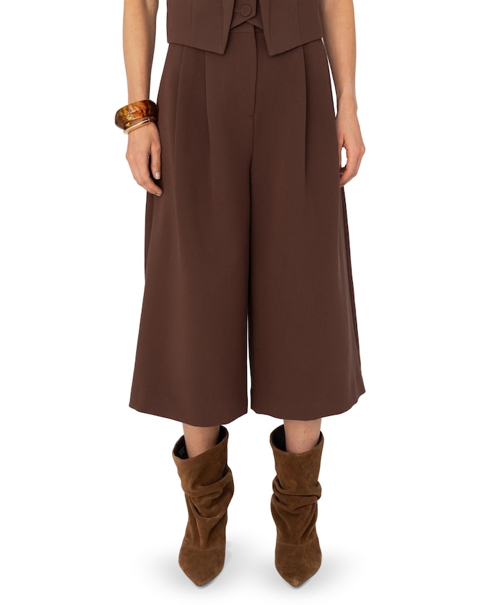 61a02-03562 dames broek bruin